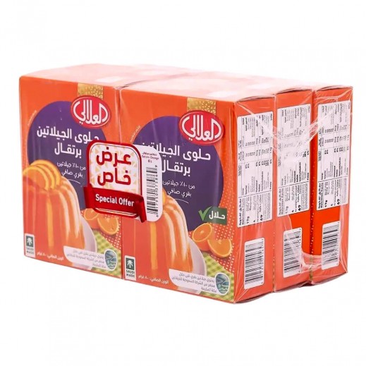 العلالي - حلوى الجيلاتين المتنوعة 6 × 80 جم - يتم التوصيل بواسطة توصيل فاست