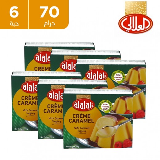 العلالي - كريم كراميل 6 × 70 جم - يتم التوصيل بواسطة توصيل فاست