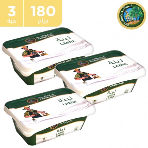 فارملاند - لبنه 3 × 180 جم - يتم التوصيل بواسطة توصيل فاست