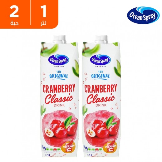 مشروب أوشن سبراي الأصلي الكلاسيكي بالتوت البرّي 2 × 1 لتر