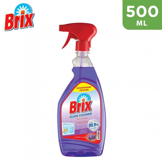 منظف زجاج بريكس برائحة اللافندر 500 مل