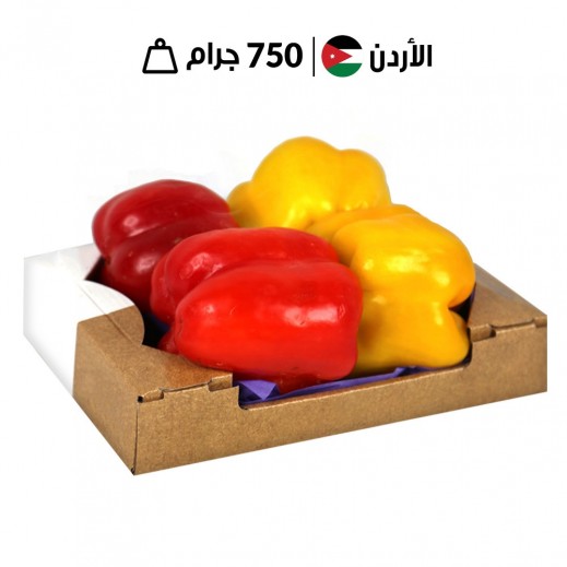 كرتونة فليفلة مشكلة طازجة 750 جم تقريبًا - يتم التوصيل بواسطة توصيل فاست