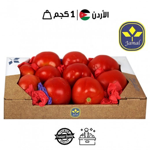 طماطم طازجة كرتون (1 كجم تقريبًا)