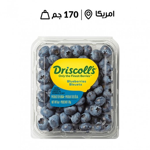دريسكولز - توت أزرق طازج 170 جم - يتم التوصيل بواسطة توصيل فاست
