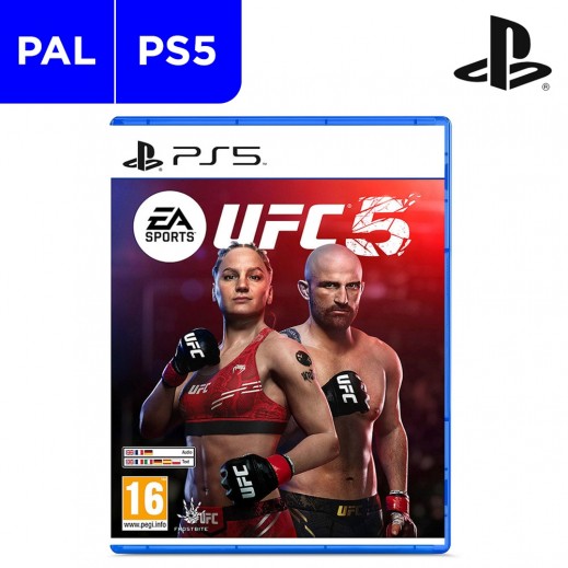 لعبة UFC 5 لأجهزة بلاي ستيشن 5 - نظام PAL أوروبي - يتم التوصيل بواسطة توصيل فاست