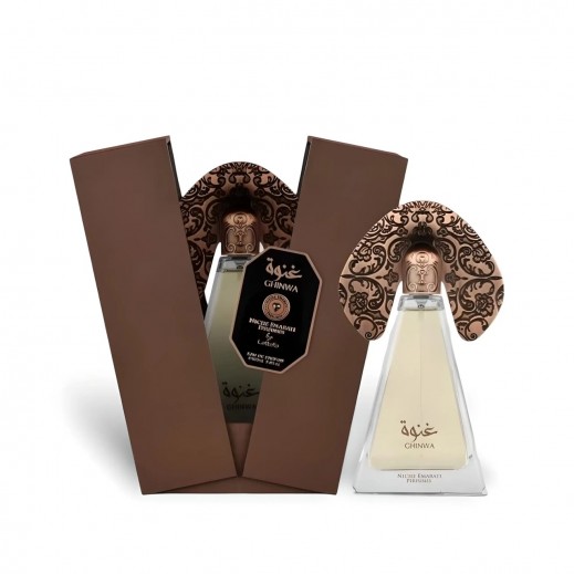 لطافة - عطر نيش اماراتي غنوة EDP للجنسين 100 مل - يتم التوصيل بواسطة توصيل فاست