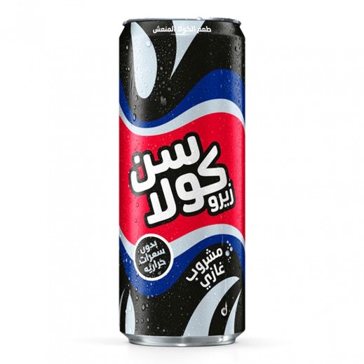 سن كولا مشروب غازي بنكهة الكولا بدون سكر 240 مل