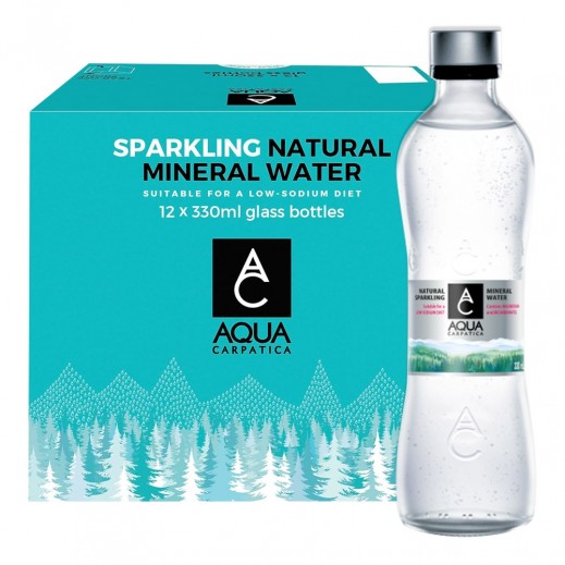 Aqua Carpatica Natural Mineral Water 12×330 ml