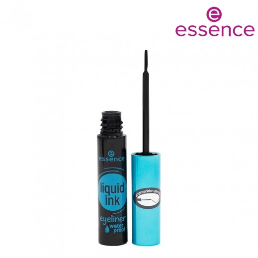  ايسنس _محدد عيون سائل مقاوم للماء 01 أسود - يتم التوصيل بواسطة توصيل فاست