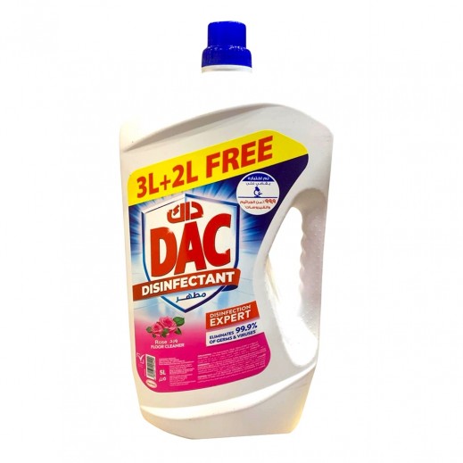 داك - منظف سائل للأرضيات برائحة الورد 5 لتر
