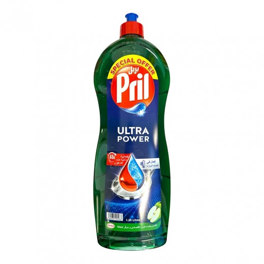 بريل - سائل غسيل الأطباق برائحة التفاح 1.25 لتر