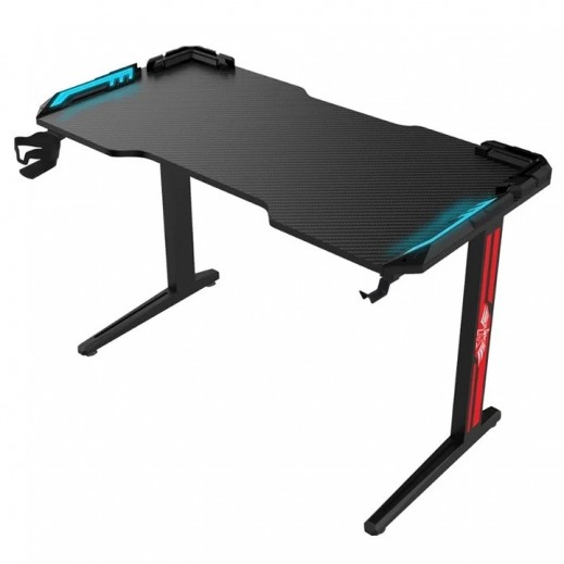 جادجتون مكتب ألعاب T2-1200 بإضاءة RGB متدفقة 120×60×74 سم - يتم التوصيل بواسطة  Taw9eel خلال يومين عمل 