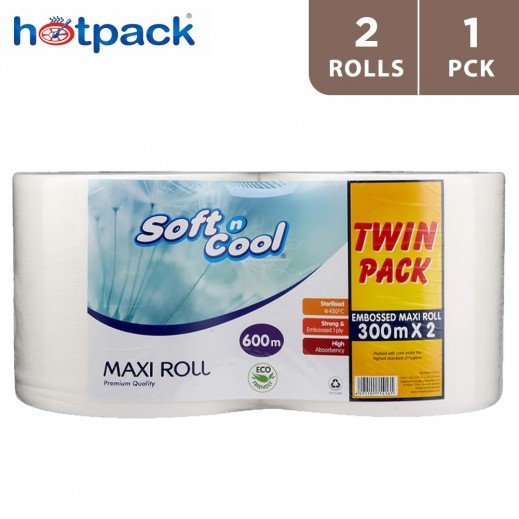 Hotpack Maxi Roll 1 PLY 1 x 2 Roll