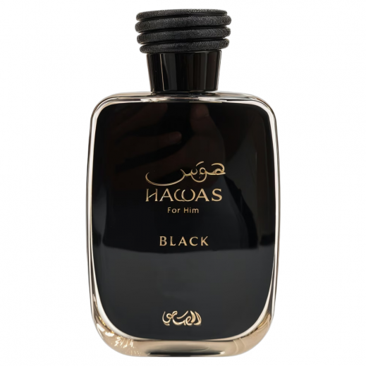 الرصاصي عطر هوس بلاك أو دو بارفان رجالي 100 مل - يتم التوصيل بواسطة توصيل فاست
