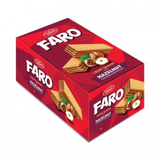 تيفاني فارو ويفر بالبندق 12 × 40 جم - يتم التوصيل بواسطة توصيل فاست