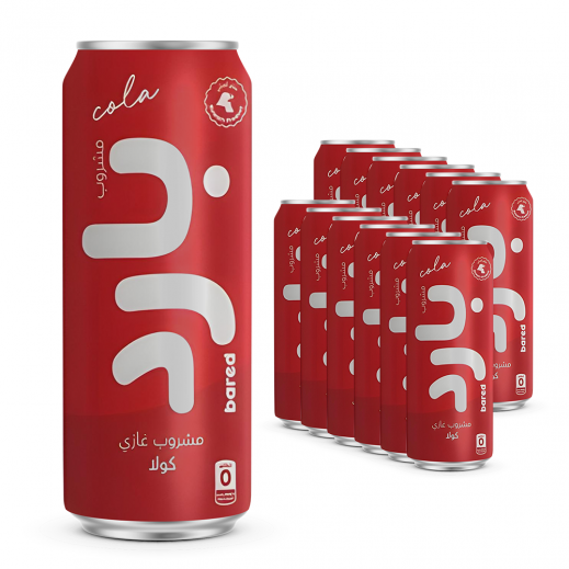 بارد روضتين كولا مشروب غازي 12×250 مل - يتم التوصيل بواسطة توصيل فاست