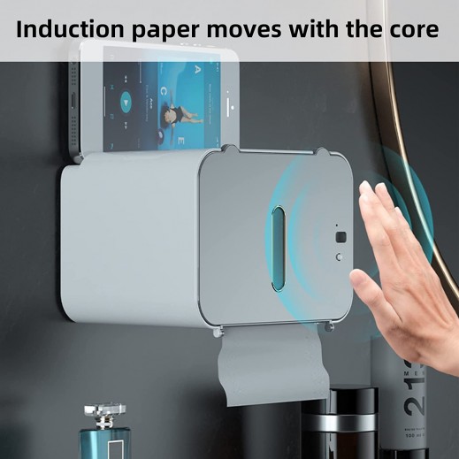 علبة مناديل ورقية أوتوماتيك - يتم التوصيل بواسطة Taw9eel Within 48 hours 