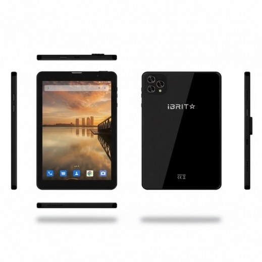 إبريت تابلت ماكس 8 برو سعة 8 جيجابايت 256 جيجابايت يدعم تقنية الجيل الخامس - أسود - يتم التوصيل بواسطة توصيل فاست