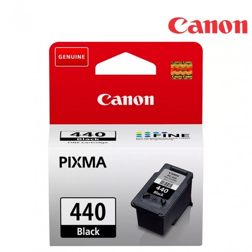 كانون - خرطوشة حبر سوداء PG-440 - يتم التوصيل بواسطة توصيل فاست