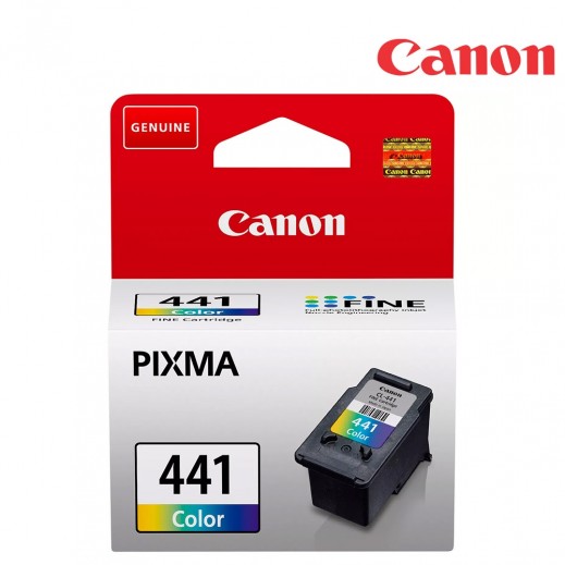 كانون  - خرطوشة حبر ملونة CL 441 - يتم التوصيل بواسطة توصيل فاست
