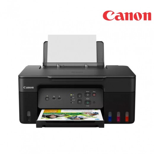 كانون  - طابعة واى فاى Pixma G-3430 بخزان حبر - يتم التوصيل بواسطة توصيل فاست