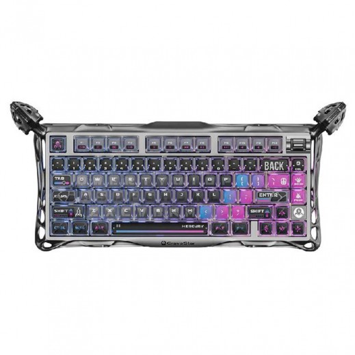 جرافا ستارلوحة مفاتيح الألعاب الميكانيكية اللاسلكية  Mercury K1 Pro بنسبة 75% - إصدار خاص - يتم التوصيل بواسطة  Taw9eel خلال يومين عمل 