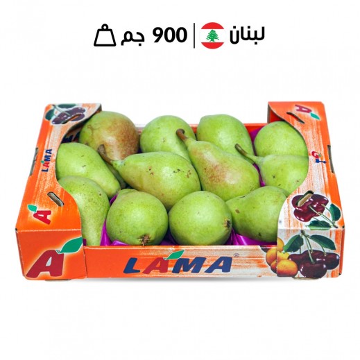 لاما صندوق كمثري لبناني 900 جم تقريبا