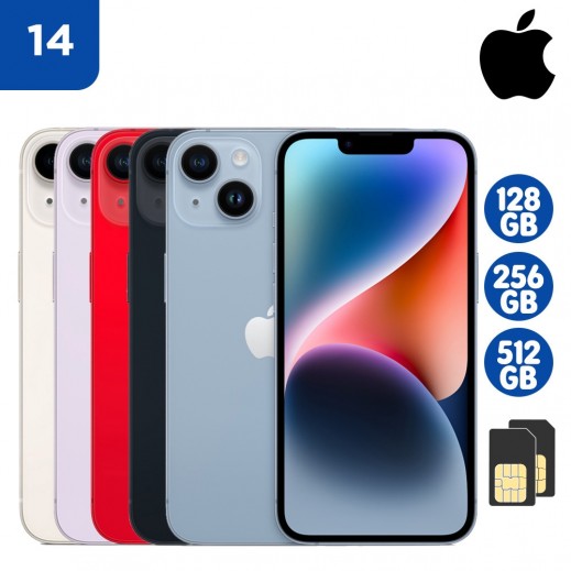 ابل - ايفون 14 5G ذو شريحتين       