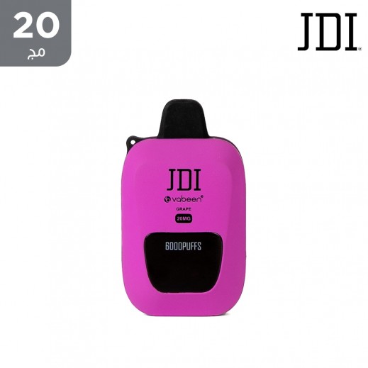 جي دي آي - فابين بالعنب مع شاشة ليد 20 ملجم - 6000 مزة - يتم التوصيل بواسطة توصيل فاست