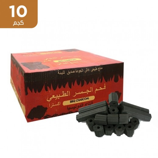 الجسر- فحم جوز الهند الطبيعي 10 كيلو