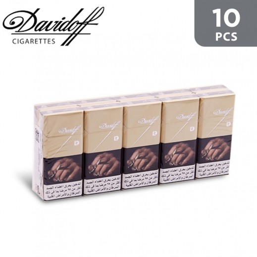 Davidoff Gold Slim Size Cigarettes (Ctn) - يتم التوصيل بواسطة توصيل فاست