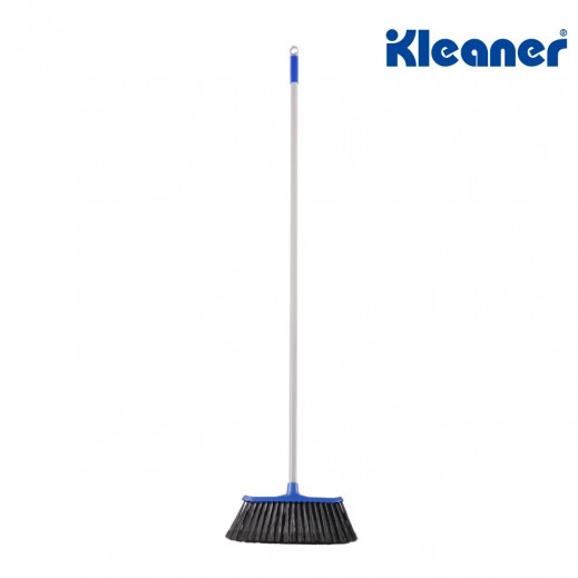 كلينر - مكنسة للأرض مع عصا معدن