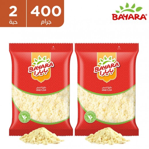 بايارا - دقيق الحمص 2 × 400 جم - يتم التوصيل بواسطة توصيل فاست