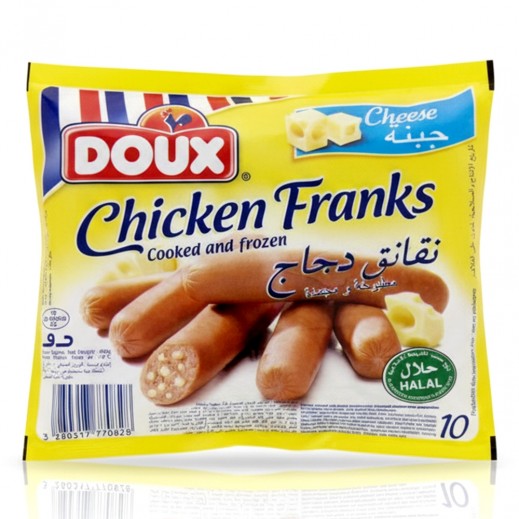 دو - نقانق دجاج مجمدة بالجبنة 400 جم