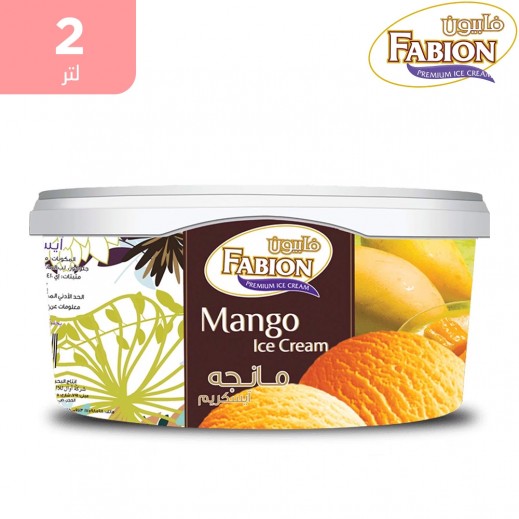 فابيون - آيس كريم مانجو 2 لتر