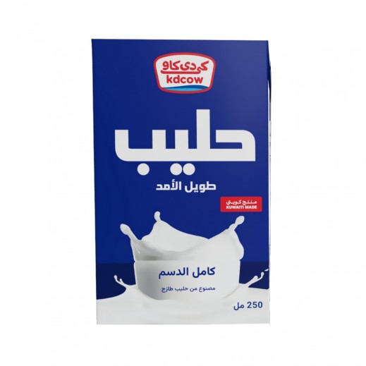 كي دي كاو - حليب طويل الأمد كامل الدسم 250 مل