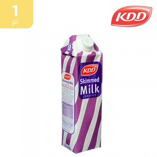 كى دى دى – حليب طويل الأمد خالي الدسم 1 لتر - يتم التوصيل بواسطة توصيل فاست