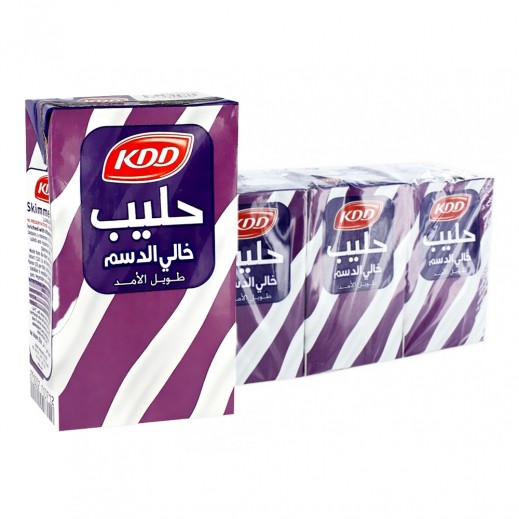 كى دى دى – حليب طويل الأمد خالي الدسم 250 مل ( 6 حبة )