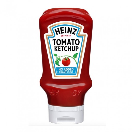 هاينز كاتشب طماطم خالي من السكر 425 جم