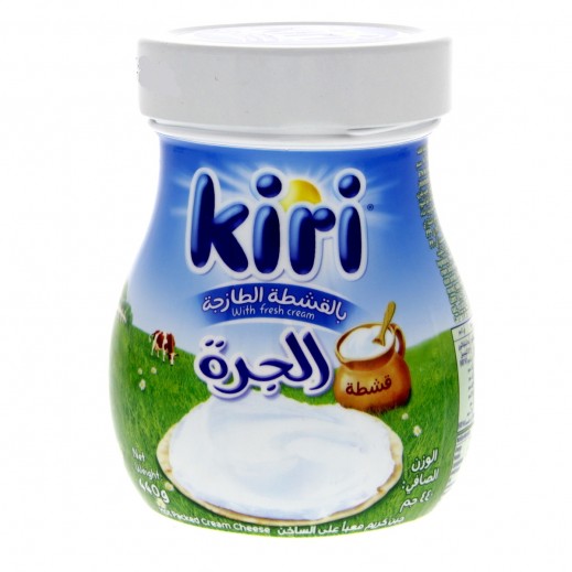 كيري - جبنة كريمة الجرة 440 جم - يتم التوصيل بواسطة توصيل فاست