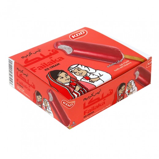 كي دي دي ستيك آيس كريم فيلكا 6 × 62.5 مل  - يتم التوصيل بواسطة توصيل فاست