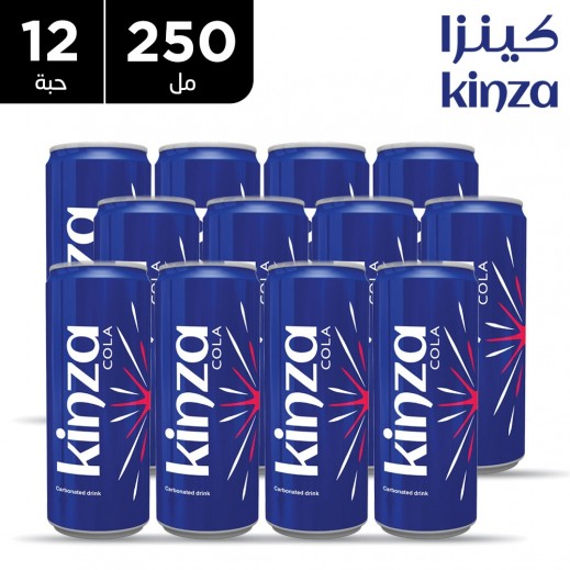 كينزا - مشروب غازي بنكهة الكولا 12 × 250 مل 