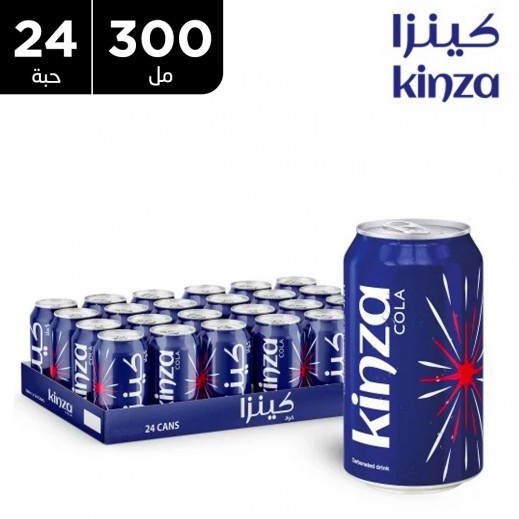 كينزا - مشروب غازي كولا 24×300 مل - يتم التوصيل بواسطة توصيل فاست