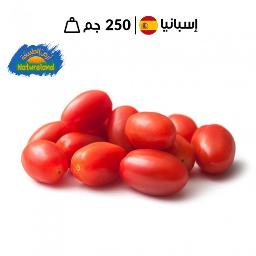 ارض الطبيعه - طماط كرزي بلحي عضوية طازجة 250 جم
