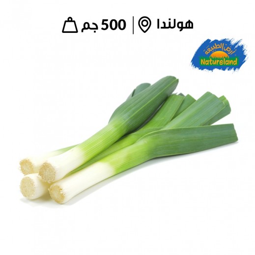 ارض الطبيعه -  كراث طازج 500 جم - يتم التوصيل بواسطة توصيل فاست