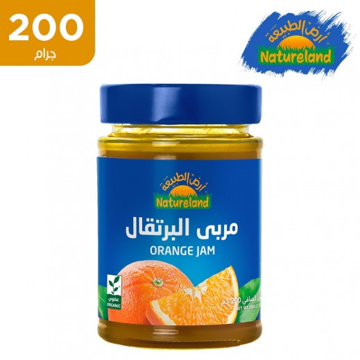 أرض الطبيعة - مربى البرتقال العضوية 200 جم