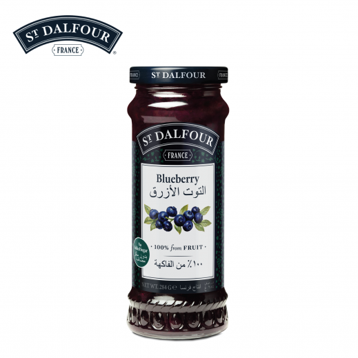 سان دالفور - مربى التوت الأزرق دون سكر مضاف 284 جم