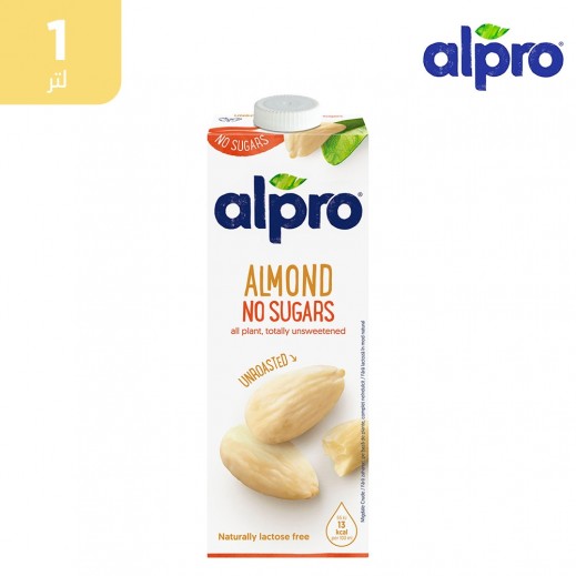ألبرو - مشروب لوز غير محمّص دون سكر 1 لتر - يتم التوصيل بواسطة توصيل فاست