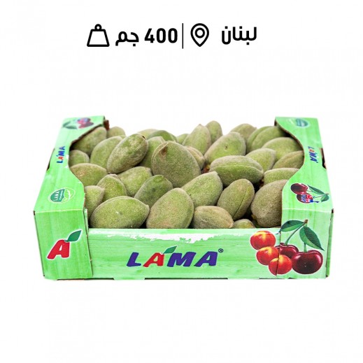 لاما علبة لوز صغير أخضر لبناني (400 جم تقريبًا)