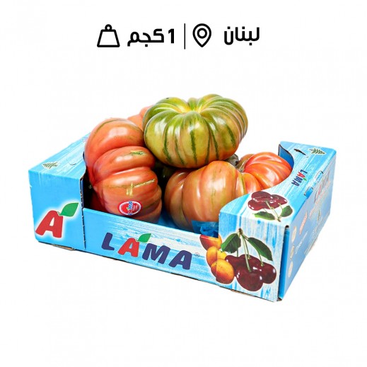 لاما - كرتونة طماطم جبلية لبنانية 1 كجم تقريبًا - يتم التوصيل بواسطة توصيل فاست